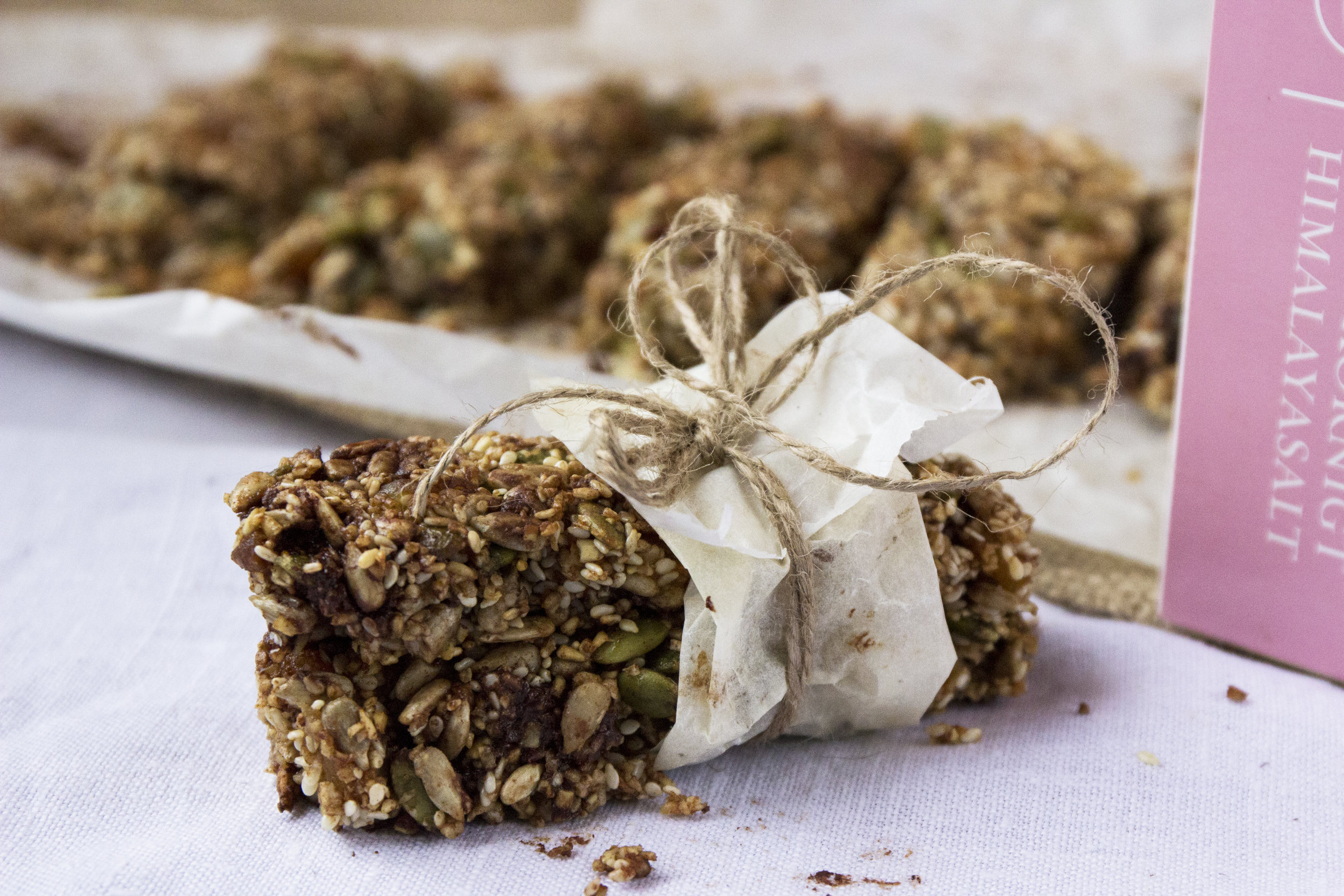 These granola bars taste like they shouldn't be good for you!