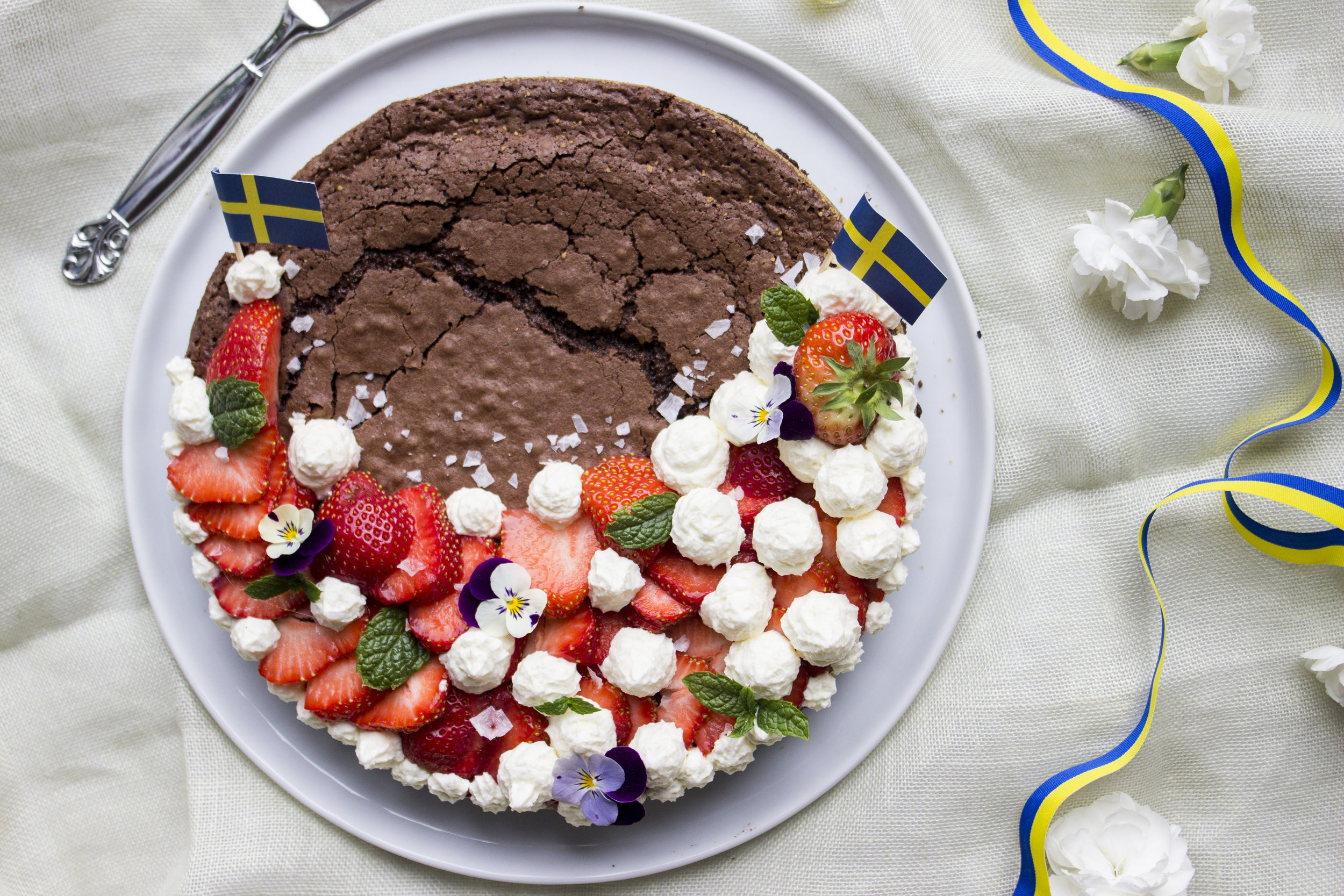 Swedish Sticky Chocolate Cake